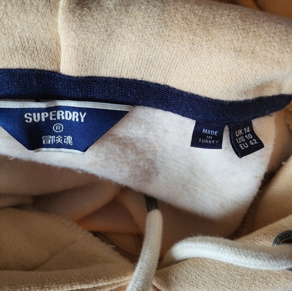 NWOT   SUPERDRY Sweatshirt Size 10 - Picture 4 of 9
